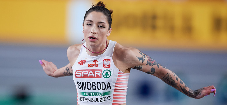 Ewa Swoboda zdobyła srebrny medal w biegu na 60 m w lekkoatletycznych HME