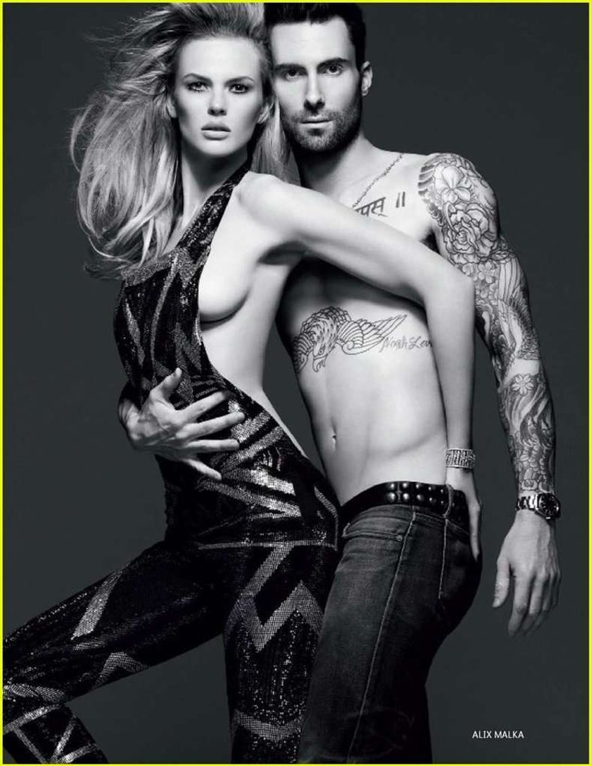 Anne Vyalitsyna i Adam Levine