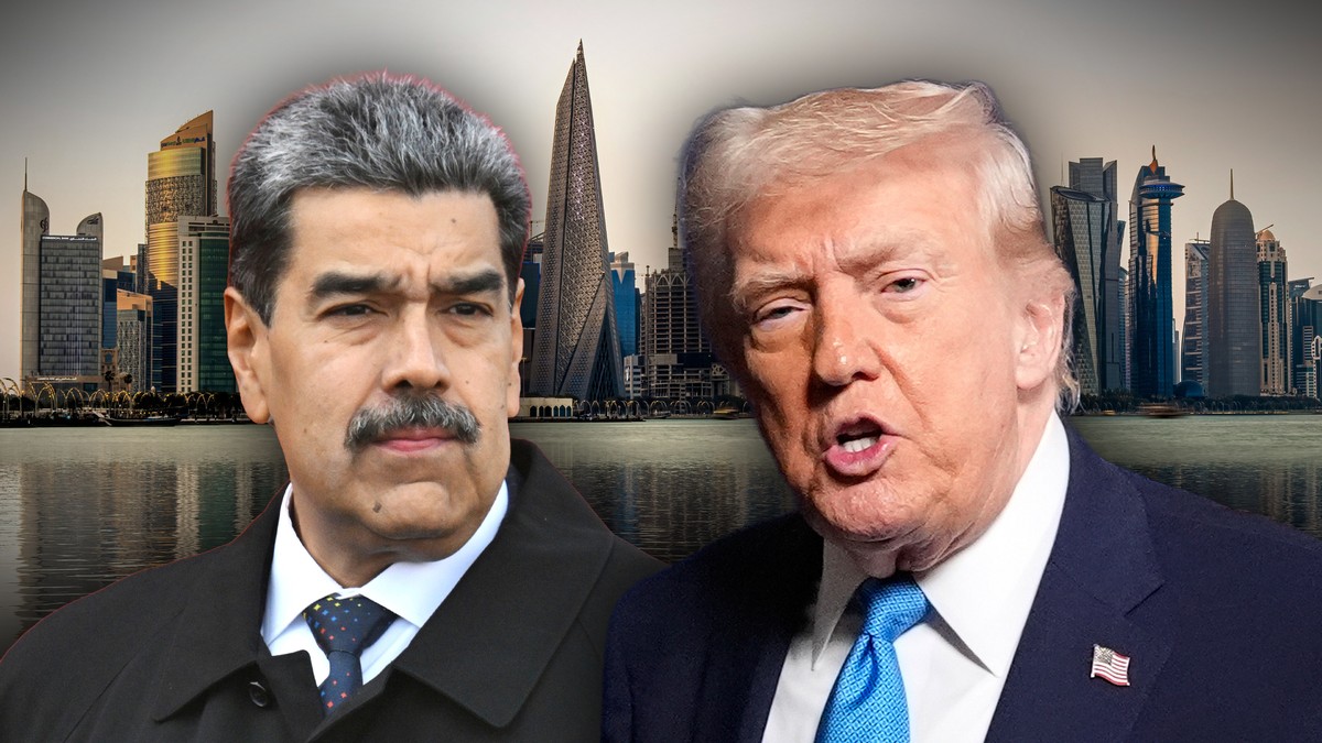 Donald Tramp i Nikolas Maduro
