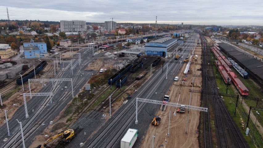 Stacja Olsztyn Główny. Rozrasta się tunel na Zatorze [ZDJĘCIA]