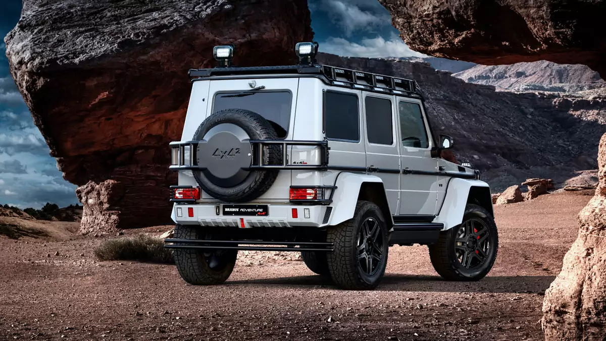 Brabus 550 Adventure – udoskonalone G500 4x4²?