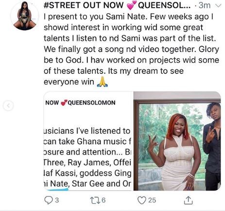 Sista Afia hits the studio with Sami Nate