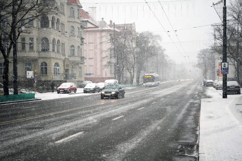 Mamy zimę w Trójmieście