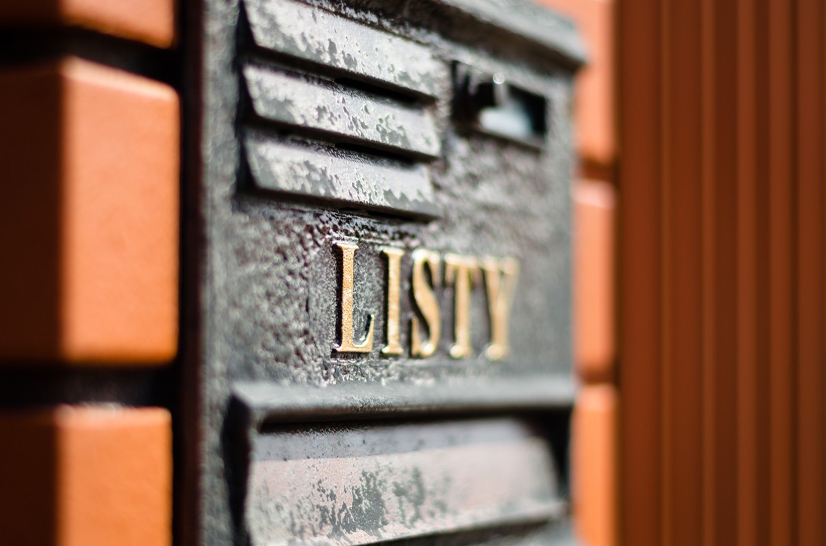 skrzynka na listy, poczta