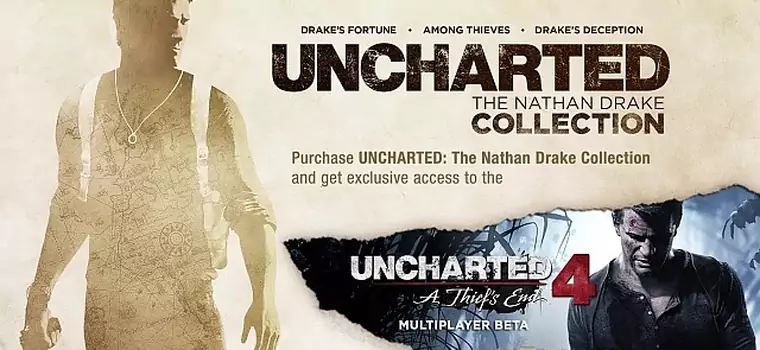 Nowy zwiastun Kolekcji Nathana Drake'a zdradza datę sieciowej bety Uncharted 4