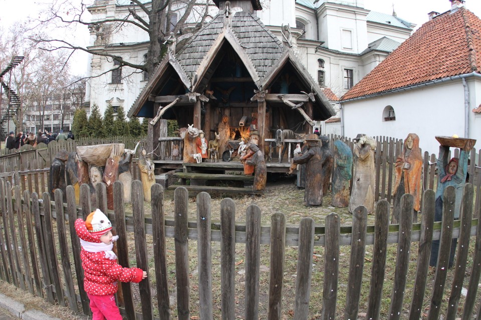 Szopka bożonarodzeniowa na Bielanach