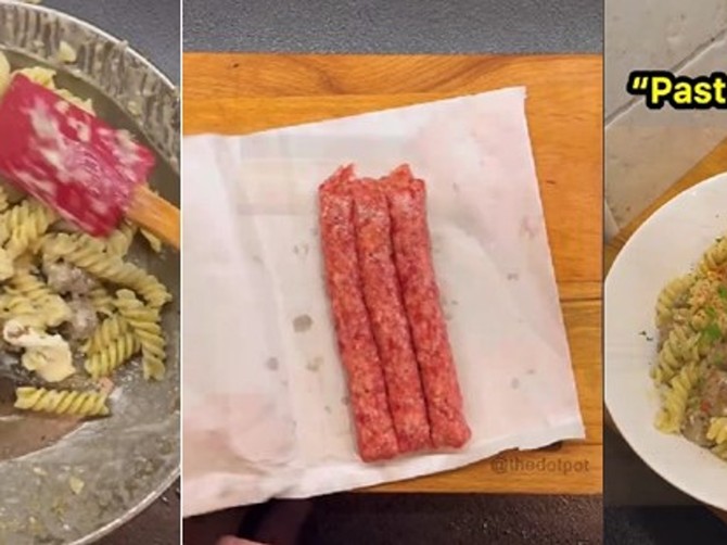 Pasta sa ćevapima