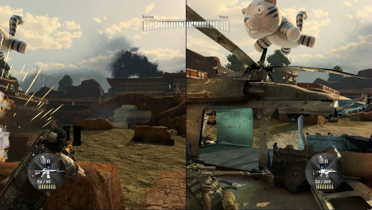 Split Screen w Army of Two: the 40th Day