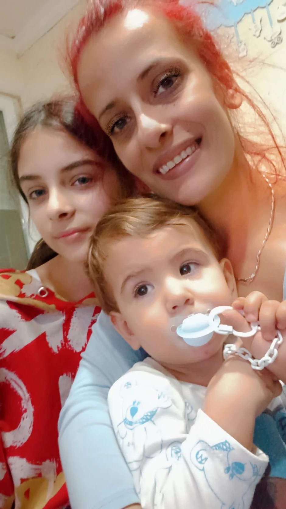 Marina sa Mašom i Aleksom