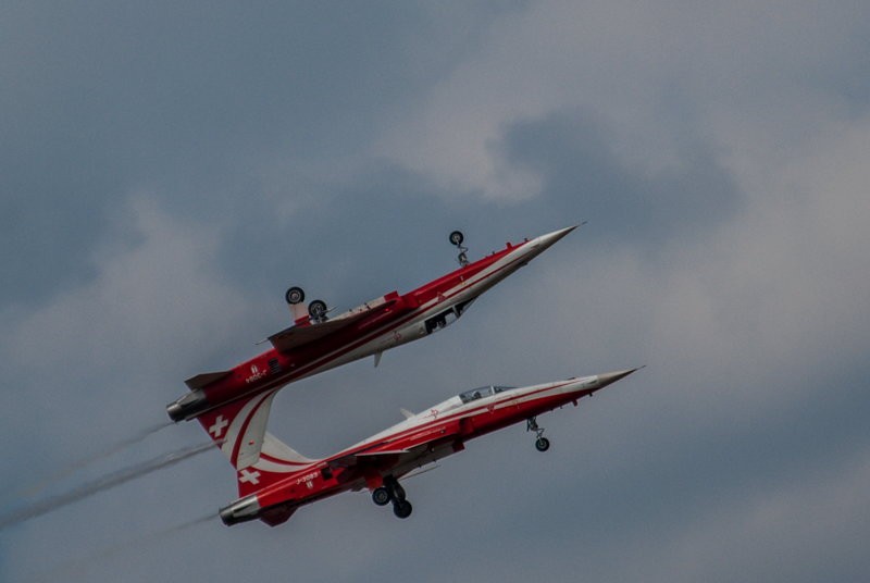 Patrouille de Suisse na pokazach Air Show w Radomiu