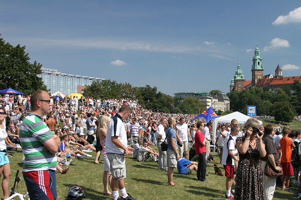 KRAKÓW ZAWODY RED BULL 3 D RACE