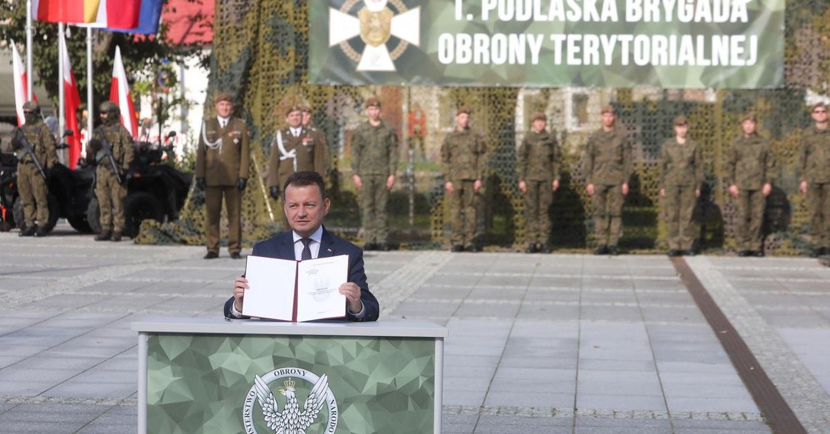 Błaszczak: We might be attacked again.  I have decided to form a Border Defense Component