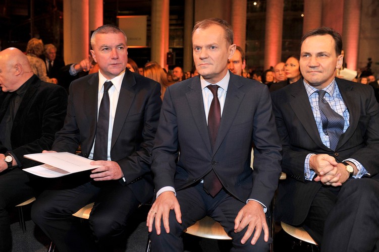 Paweł Graś, Radosław Sikorski, Donald Tusk