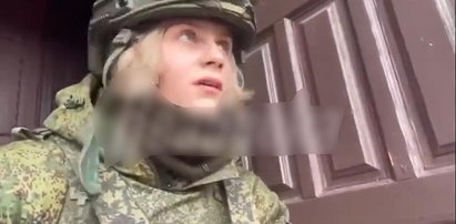 Kremlowska propagandystka nadawała z frontu. Nagle jej przemowa zamieniła się w przeraźliwy krzyk