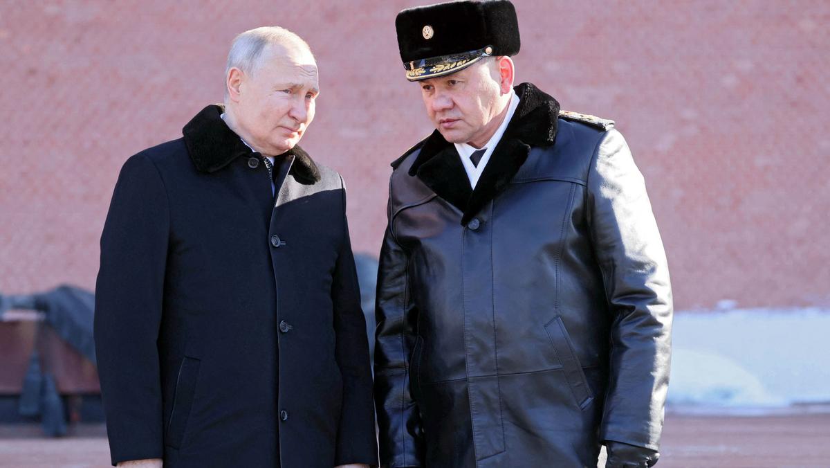 Władimir Putin i Sergej Shojgu