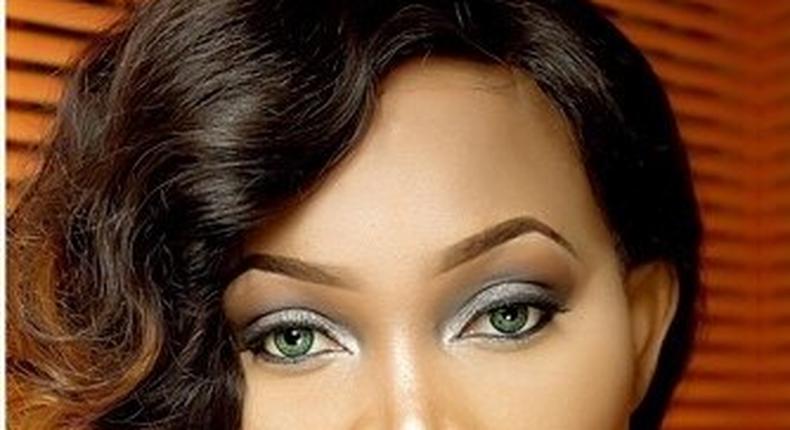 Mercy Aigbe shows off flawless skin