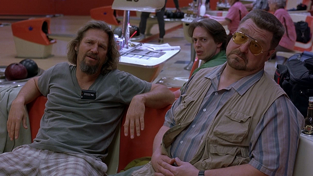 "Big Lebowski" ("The Big Lebowski"), reżyseria: Joel Coen. Obsada: Jeff Bridges, John Goodman, Julianne Moore, Steve Buscemi. USA 1998.