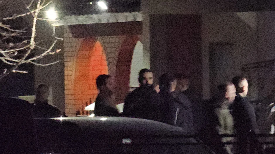 Saša Kapor u domu Darka Lazića