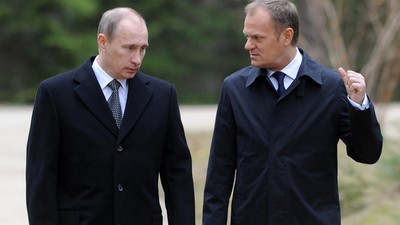 Władimir Putin Donald Tusk