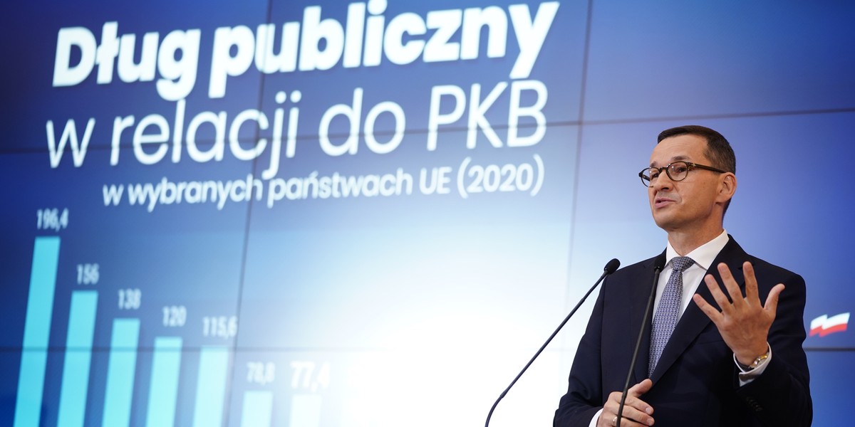 Dług publiczny w relacji do PKB zdaniem ekonomistów będzie spadał.