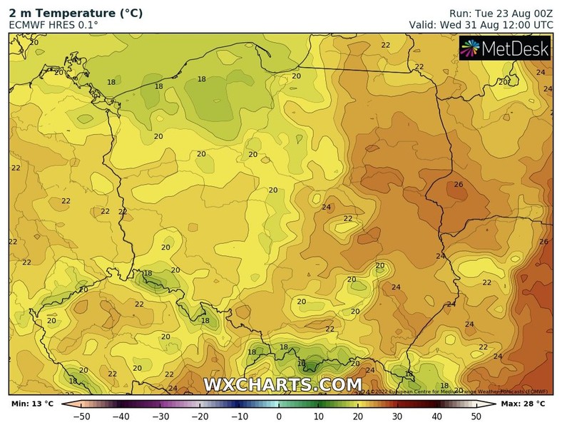 Zrobi się także wyraźnie chłodniej