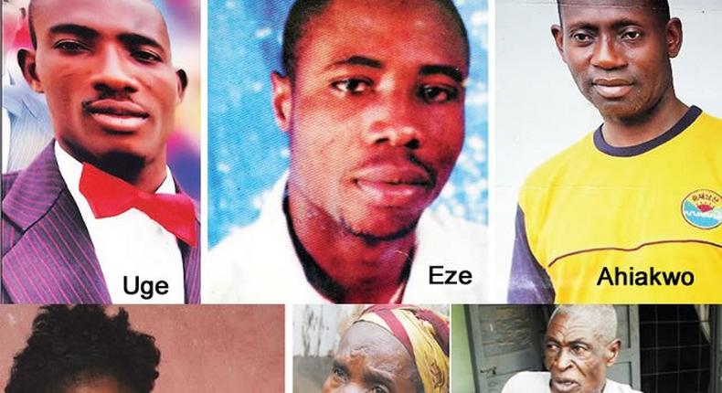 Faces of ONELGA victims 