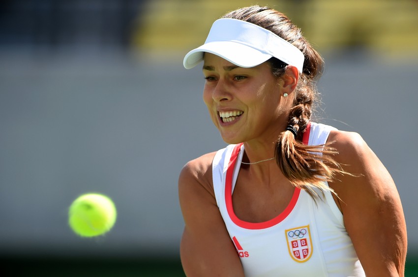 Ana Ivanović dok je igrala tenis