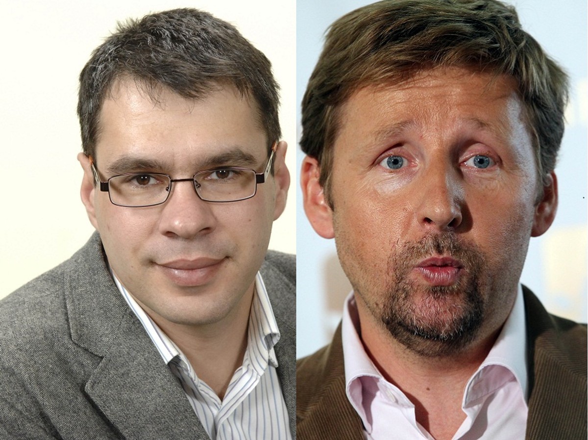 Marek Migalski i Jacek Karnowski