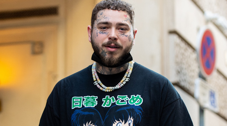  Post Malone a Full Send Podcast vendége volt, a műsorban pedig többek között a káros szenvedélyeiről is szó esett/ Fotó: Northfoto