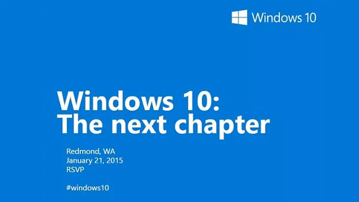 Konferencja Microsoftu: Windows 10, Cortana, hologramy i wiele więcej