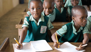 Nigerian school kids [Businessday NG]