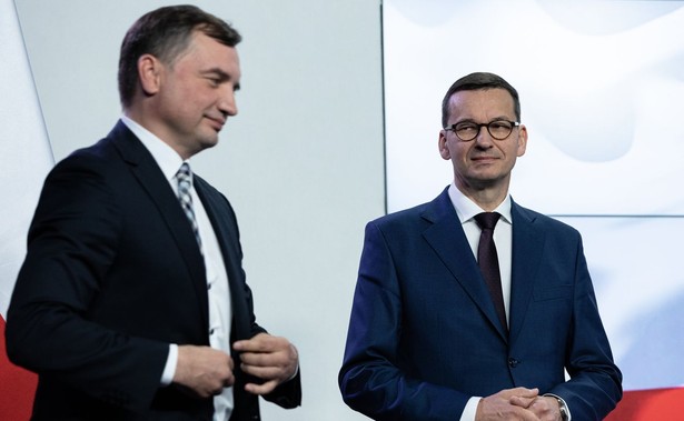 Zbigniew Ziobro i Mateusz Morawiecki