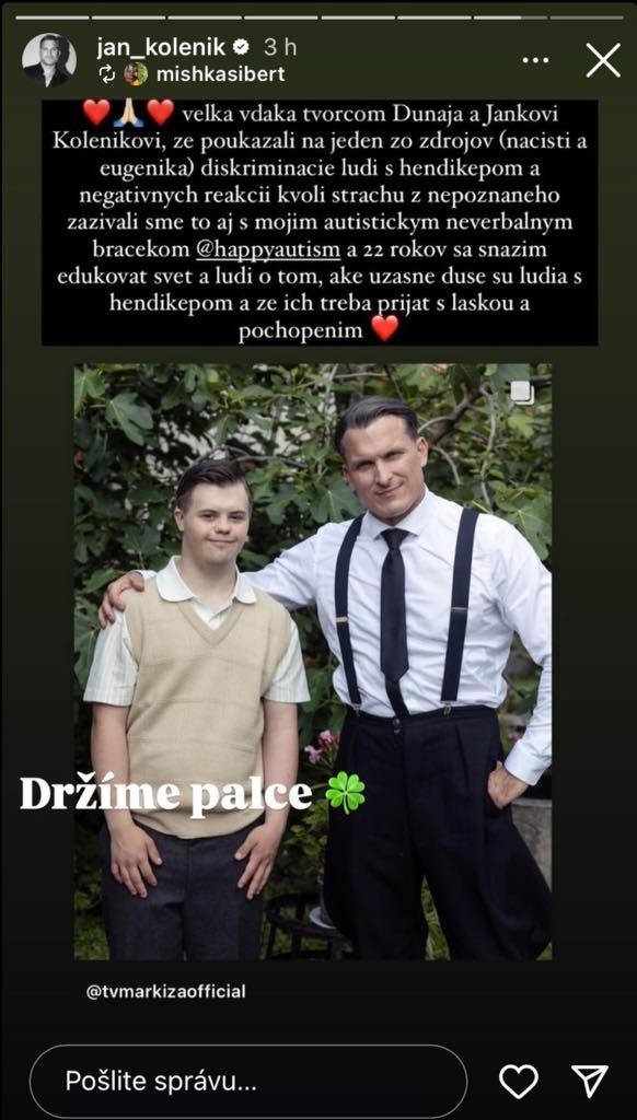 Šimon Jakuš a Ján Koleník v seriáli Dunaj, k vašim službám.