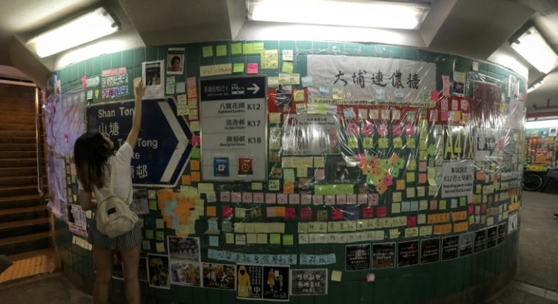 Hong Kong's Lennon Walls are seen as a peaceful protest method but have also become flashpoints for violence