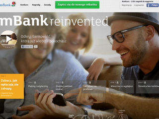 mBank rozpoczął kampanię zapowiadającą start nowego serwisu