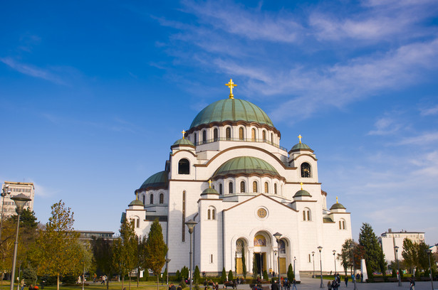 Cerkiew świętego Sawy w Belgradzie, Serbia.