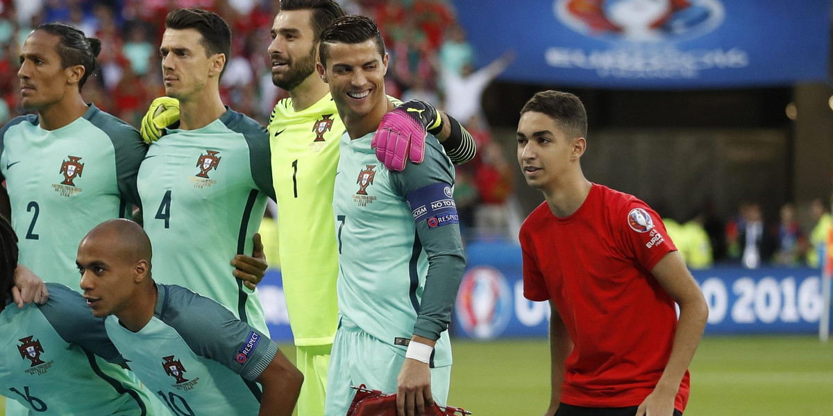 Cristiano Ronaldo uszczęśliwił nastolatka na Euro 2016