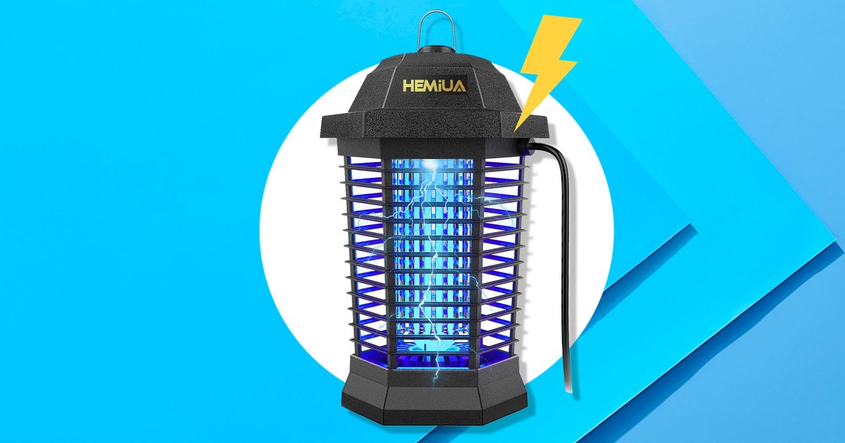 The Hemiua Bug Zapper Traps Flies and Insects In Your Backyard [ARTICLE