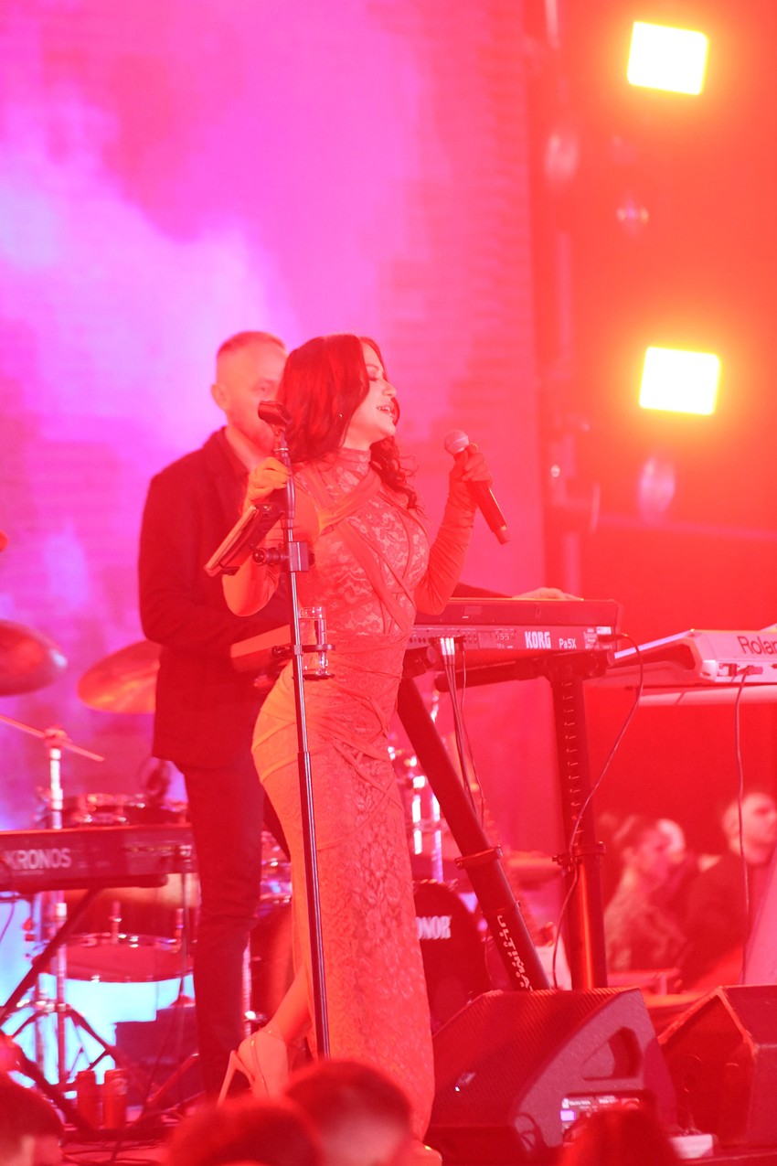 Aleksandra Mladenović doček Nove godine