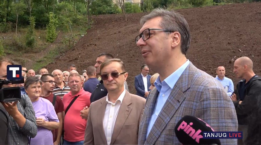 Vučić kaže da je srećan zbog svih koji žele da rade