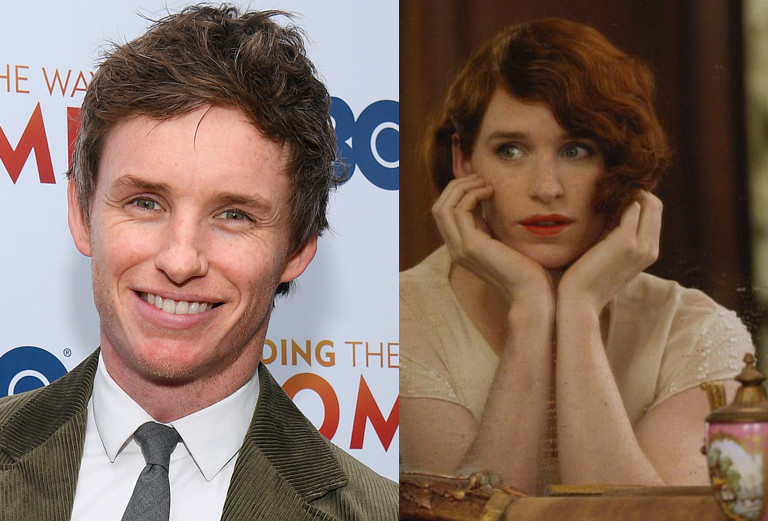 Eddie Redmayne w filmie "Dziewczyna z portretu"