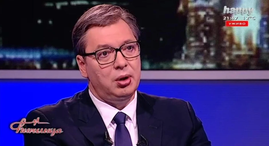 Aleksandar Vučić u Ćirilici