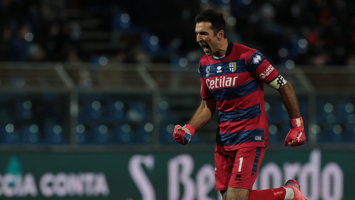 Serie B. Gianluigi Buffon obronił rzut karny w meczu z Como