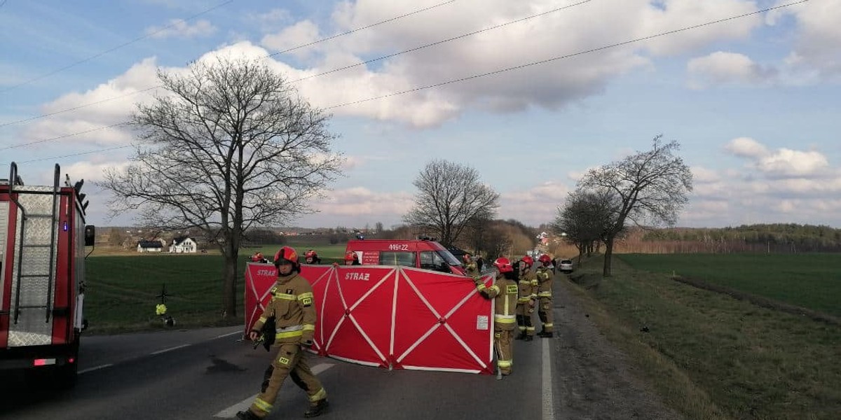 Na miejscu zginęła 20-letnia motocyklistka. 