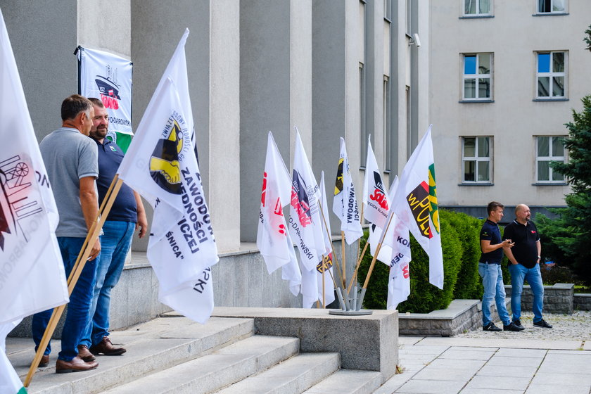 Protest trwa od poniedziałku od g. 7.00