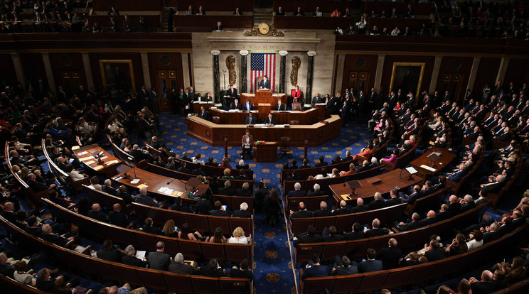 Ülésezik az amerikai képviselőház /Fotó: Northfoto