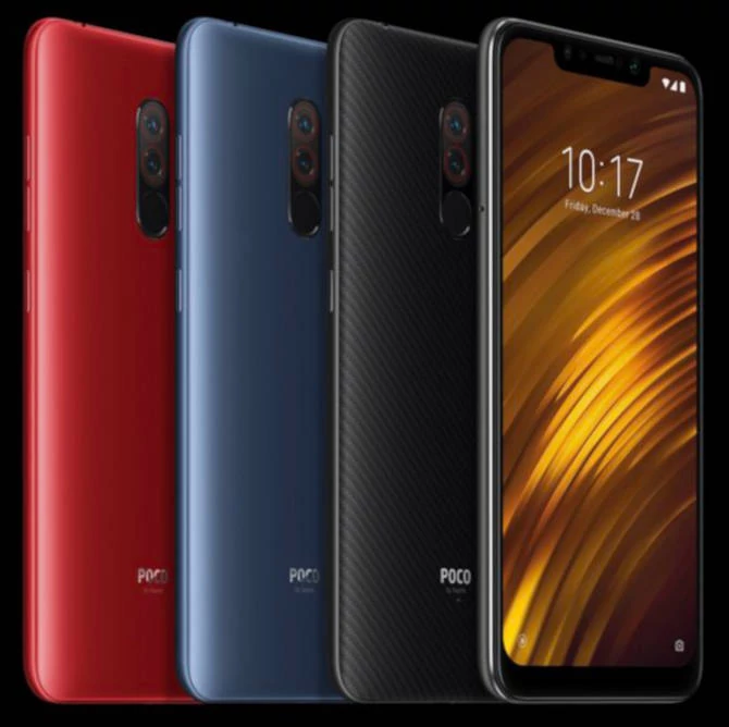 Xiaomi POCO F1 będzie dostępny w kilku kolorach obudowy