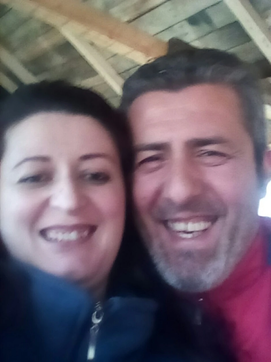 Željko Petrović sa suprugom Tatjanom Ilić koja je preminula na porđaju