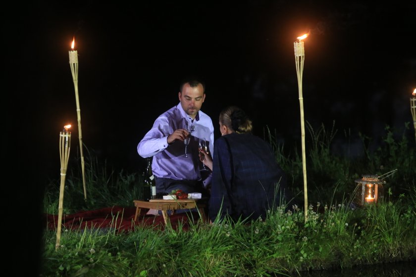 Romantyczna randka Ani i Mariusza