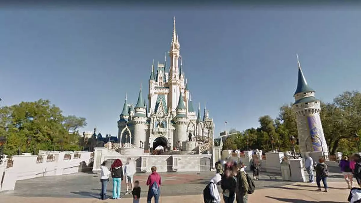 Disneyland pojawił się w Street View